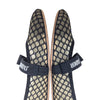 Christian Dior Miss J'Adior ribbon mesh ballet flat in black, size 38.5