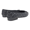 Chanel quilted ballet flats in black, size 37