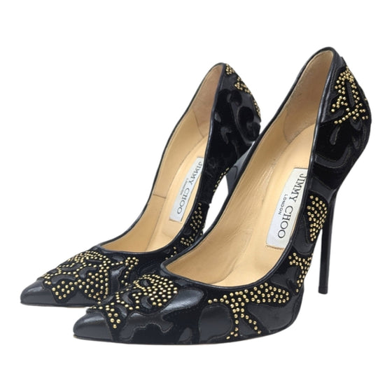 Jimmy Choo Anouk 120 heel in black, size 36.5