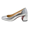 Christian Louboutin Miss Sab 55 pumps in silver, size 40