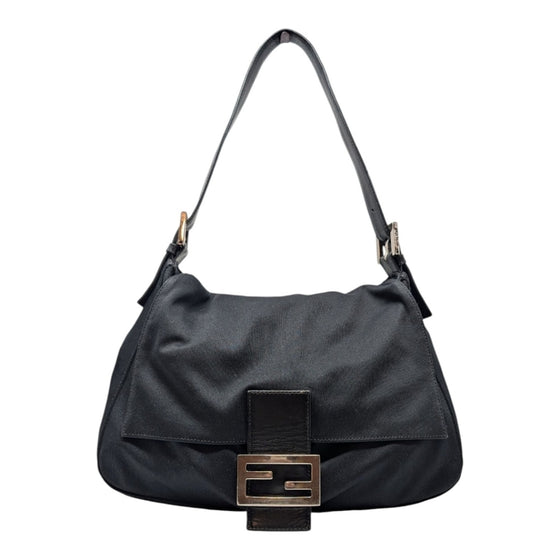 Vintage Fendi Mama Forever Baguette in Black