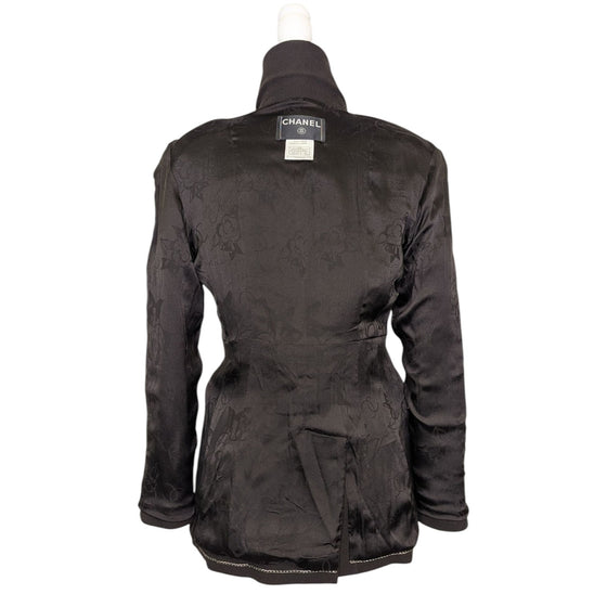 Chanel 2007 Paris-Monte Carlo Jacket in Black, size 40