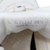 Chanel 2021 CC Logo Sneakers in White, size 39.5
