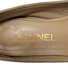 Chanel ballet flats in beige and black, size 36