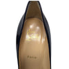 Christian Louboutin Pigalle 100 pump in black, size 39.5