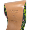 Prada x Holliday & Brown 2003 Tulip Platform Heel in Green, size 40