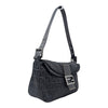 Vintage Fendi Double Flap Baguette in Black