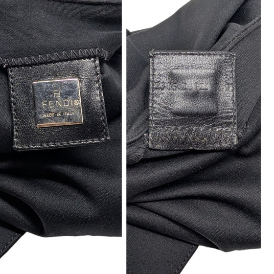 Vintage Fendi Mama Forever Baguette in Black