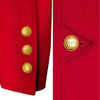 Vintage 1996 Chanel Cashmere Jacket in Red, size FR36