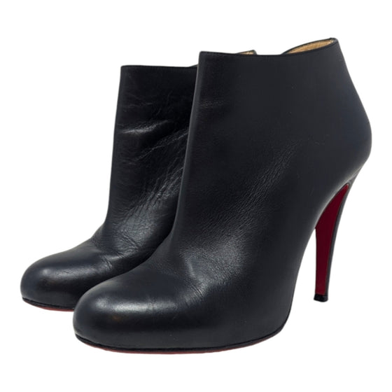 Christian Louboutin Belle 100 ankle boot in black, size 39.5