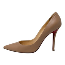  Christian Louboutin Apostrophy 100 pump in nude, size 39