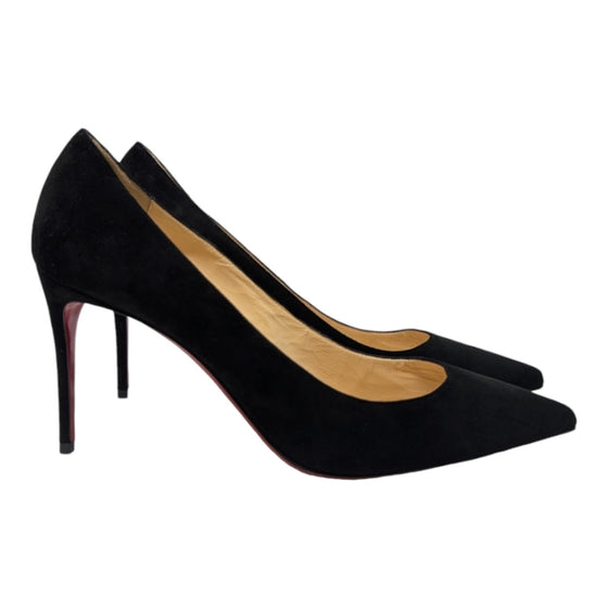 Christian Louboutin Kate 85 heels in black suede, size 39