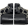 Gucci Tweed GG Monogram Combat Boots in Black, size 38.5