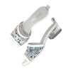 Chanel 2019 Clear PVC Slide Sandal in White, size 39.5