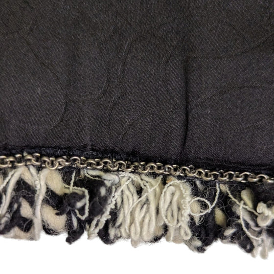 Vintage Chanel 2003 Fantasy Tweed Jacket in black, size FR40