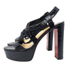 Christian Louboutin Selima 130 platform heels in black, size 40