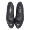 Chanel ballet flats in quilted black, size 37