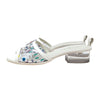 Chanel 2019 Clear PVC Slide Sandal in White, size 39.5