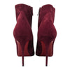 Christian Louboutin Eloise 100 ankle boot in burgundy, size 37.5