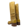 Rare Vintage 90's Frye Campus boot in banana yellow, size 9