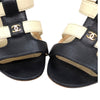 Chanel Gladiator Sandals in Beige, size 38.5