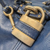 Rare Vintage Chloe Paddington Shoulder Bag in Blue