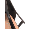 Prada Vintage Cutout Pointed Toe Pump in Brown, size 38.5
