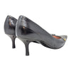 Vintage Chanel kitten heel pump in brown, size 38.5