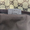 Gucci GG monogram boston bag in tan and brown