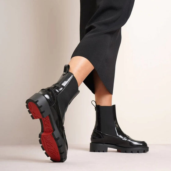 Christian Louboutin Montezu Chelsea Boot in black, size 39
