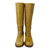 Rare Vintage 90's Frye Campus boot in banana yellow, size 9