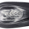 Vintage Gucci GG monogram horsebit kitten heel in black, size 10