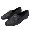 Chanel Loafer in Black Metallic, size 38