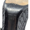 Vintage Dior D-Buckle ankle boot in black, size 38.5