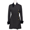 Rare Chanel 1988 vintage blazer dress in black, size 38