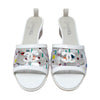 Chanel 2019 Clear PVC Slide Sandal in White, size 39.5
