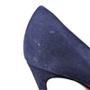 Christian Louboutin Kate 100 pump in navy suede, size 40