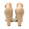 Chanel Gladiator Sandals in Beige, size 38.5