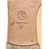Chanel Ballet Flat in Beige and Black, size 37.5 | 7