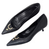 Vintage Gucci Abbey kitten heels in black, size 7