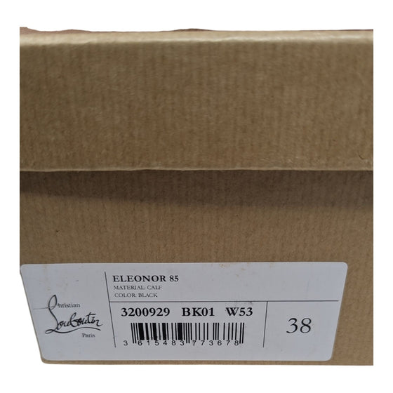 Christian Louboutin Eleonor 85 Boot in Black, size 38