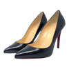 Christian Louboutin Pigalle 100 pump in black, size 39.5