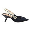 Dior J'Adior Slingback in Black, size 39