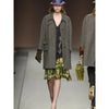 Prada x Holliday & Brown 2003 Tulip Platform Heel in Green, size 40