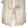 Chanel 1999 wool blazer jacket in cream, size FR38