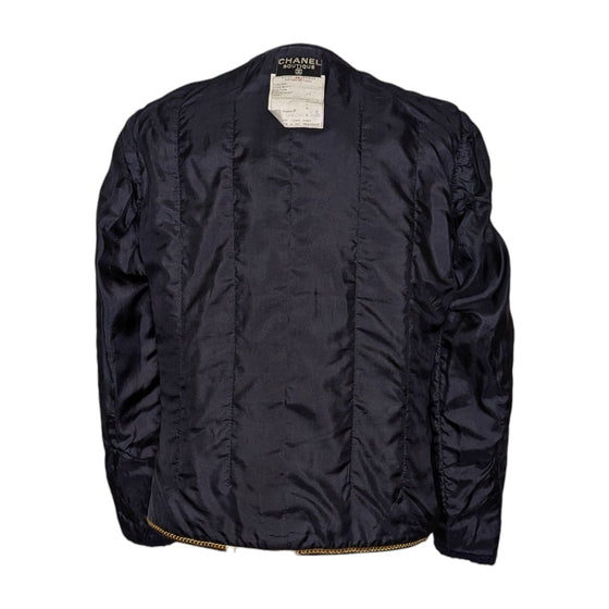 Vintage Chanel Jacket in Navy, size FR 44