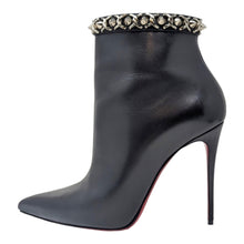  Christian Louboutin Booty Chain 100 boot in black, size 40