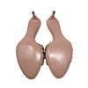 Gucci S/S 2004 Satin Corset Bamboo Mule in Pink, size 7.5