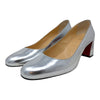 Christian Louboutin Miss Sab 55 pumps in silver, size 40