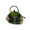 Prada x Holliday & Brown Silk Evening Bag in Black and Green